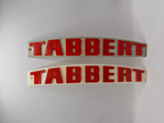 Tabbert Schriftzug