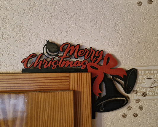 Weihnachtsdeko für Türrahmen "Merry Christmas"